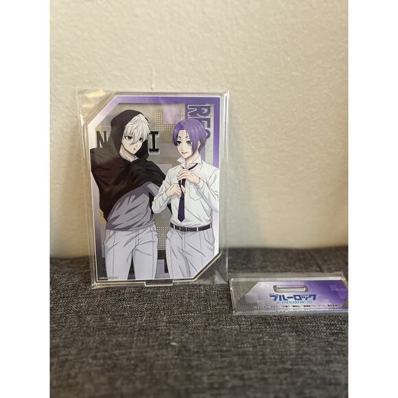 Blue Lock Episode Nagi Acrylic Stand Seishiro Nagi Mikage Reo Brand New - Picture 3 of 3